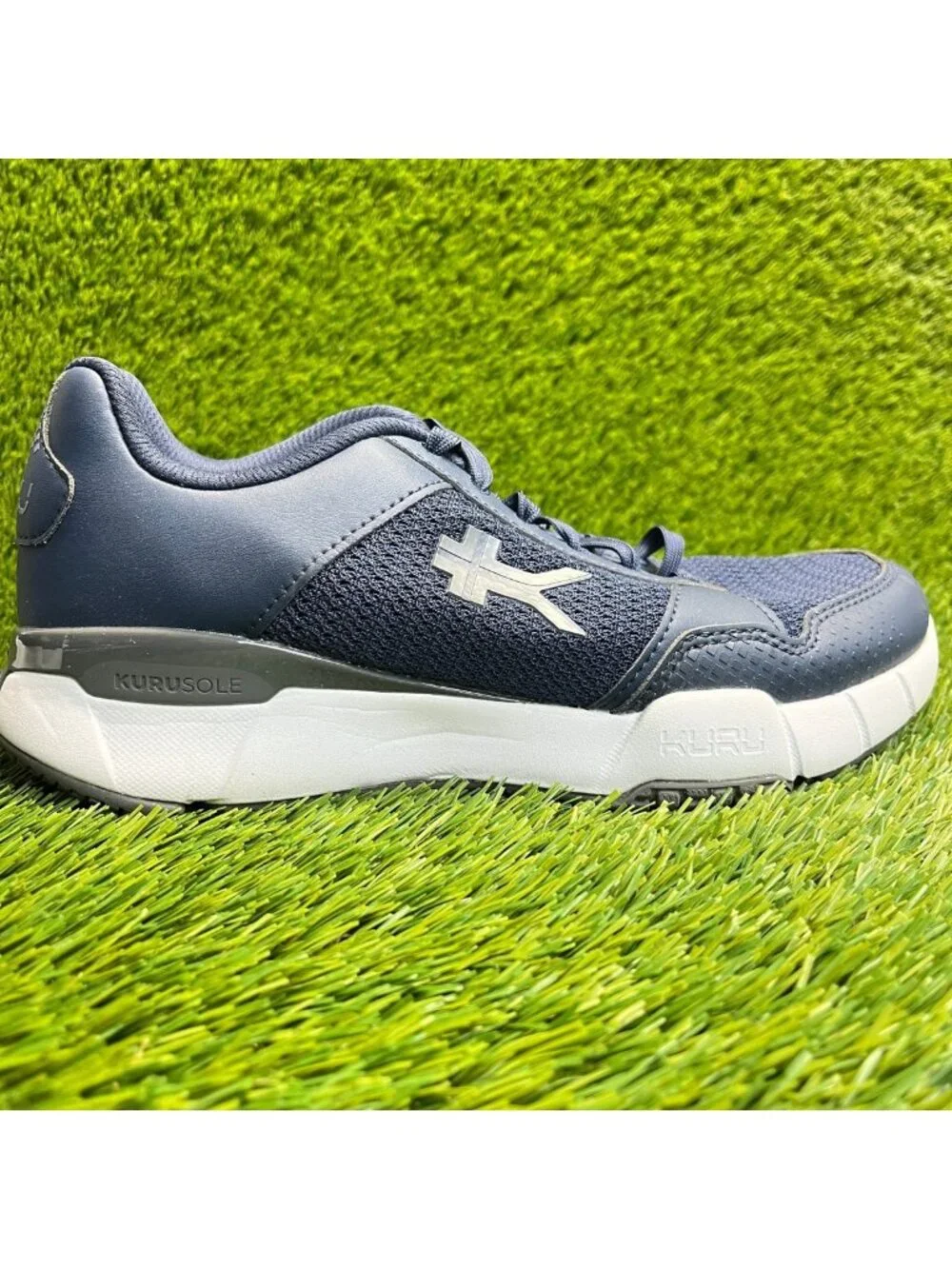 Kuru Quantum 2.0 Mens Size 7.5D Blue Athletic Running Walking Shoes‎ Sneakers